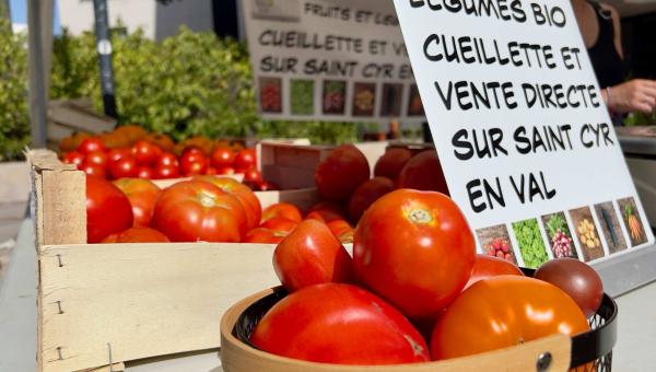 Au Festival de Loire, faites votre marché chez les producteurs locaux ! Tomates