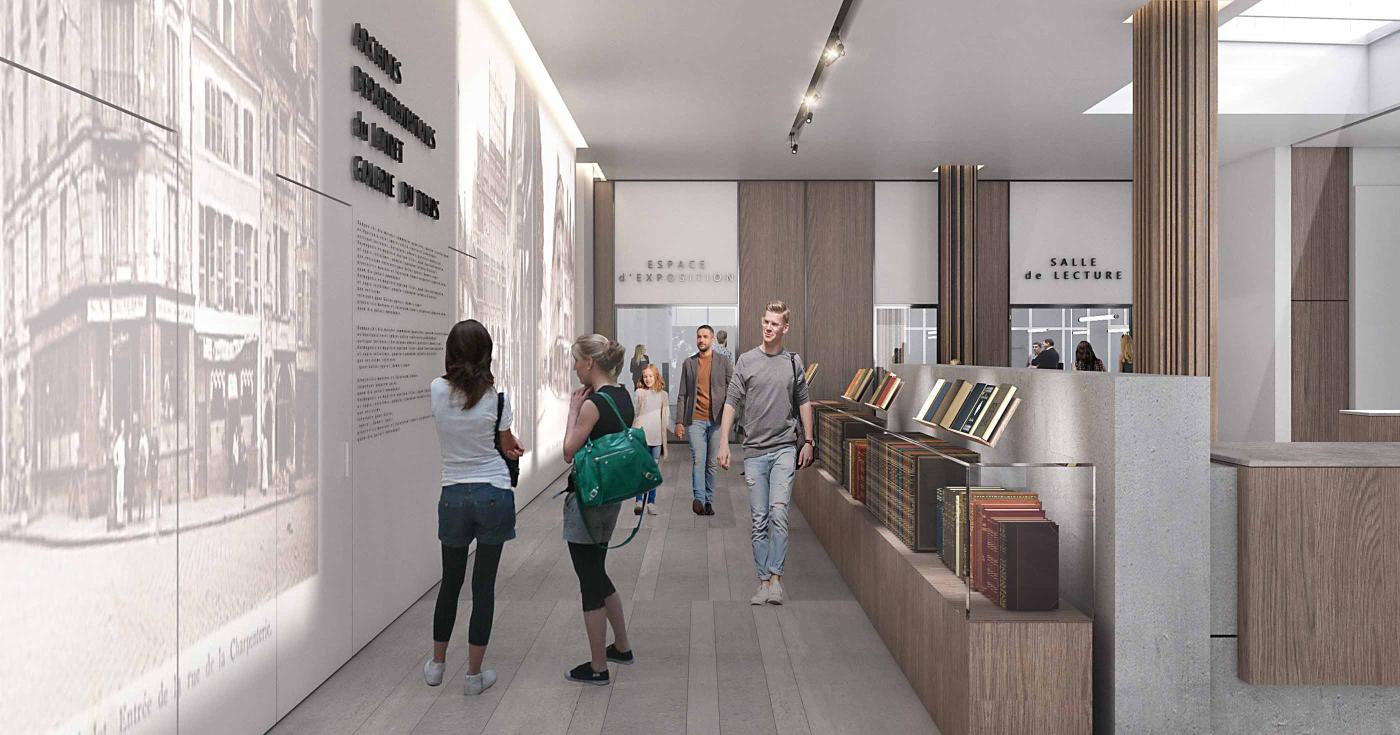 2023 : ouverture du nouveau bâtiment des Archives départementales - archives 1