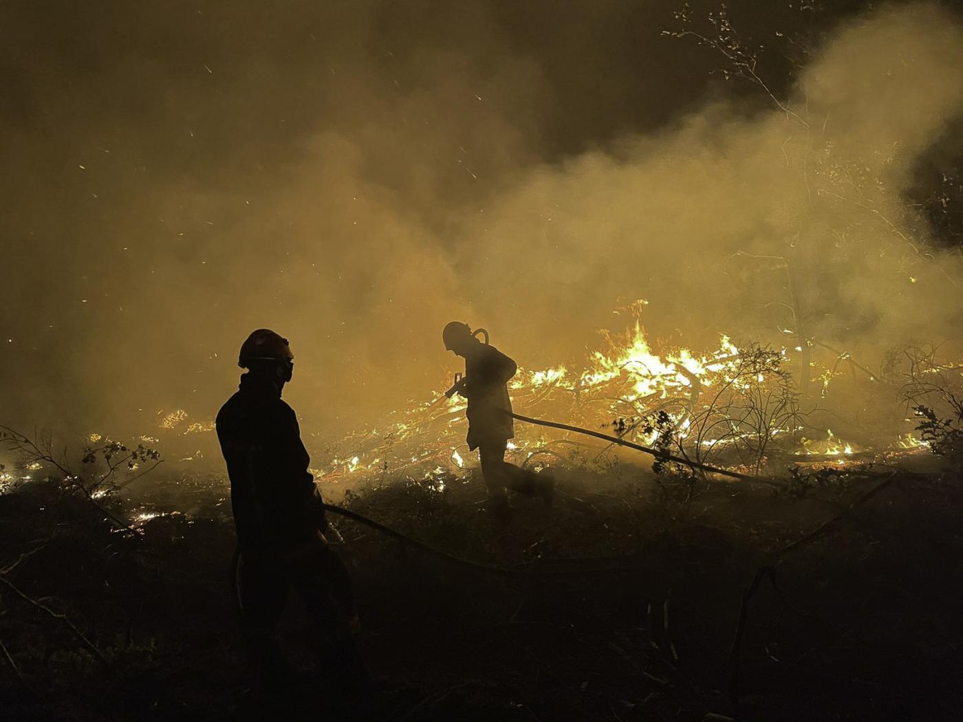 Pompiers Loiret feu