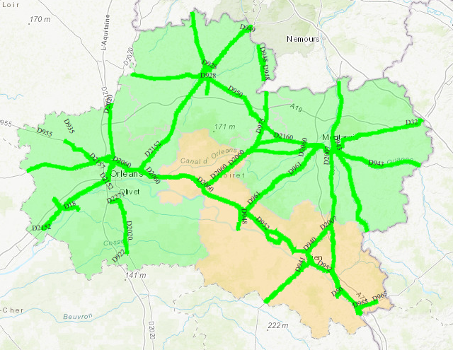 Carte routière