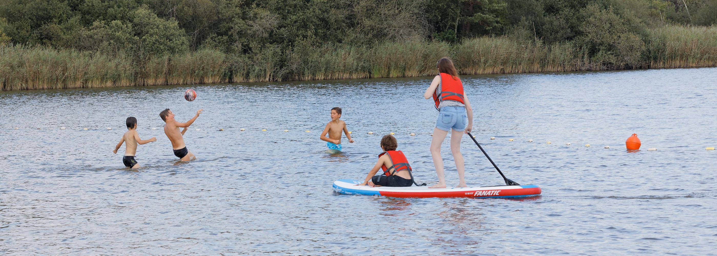 Paddle sur l'étang de la Vallée