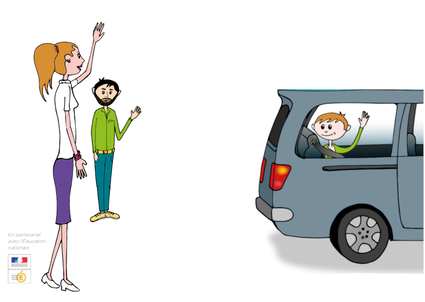 Visuel du dépliant Transport des élèves en situation de handicap