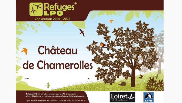 Château de Chamerolles, labellisé refuge pour les oiseaux