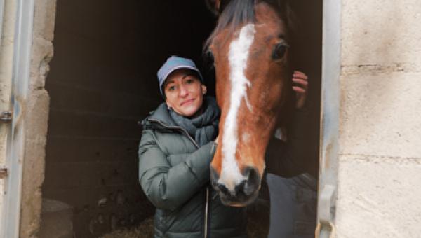 Vignette Justine Legrand cavalière loirétaine