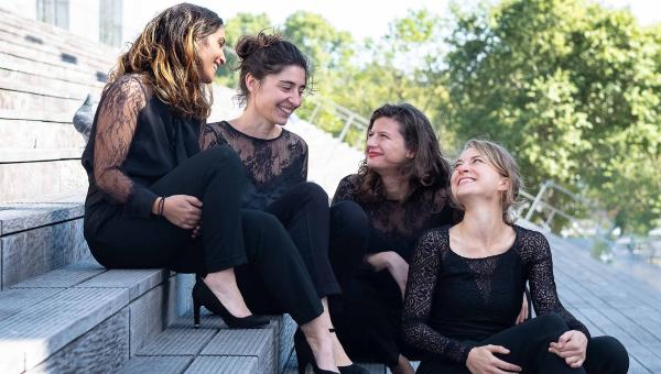 Les artistes du Festival de musique de Sully et du Loiret Quatuor Akilone