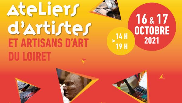 Portes ouvertes des ateliers d’artistes et artisans d’art du Loiret : 16e édition - visuel