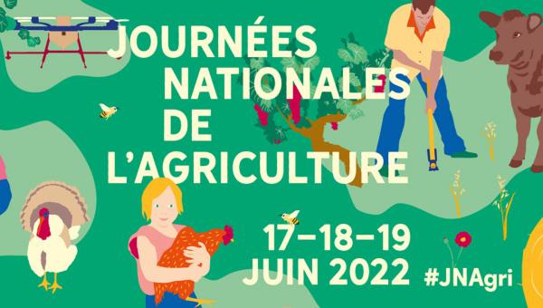 Visuel des Journées nationales de l'Agriculture 2022