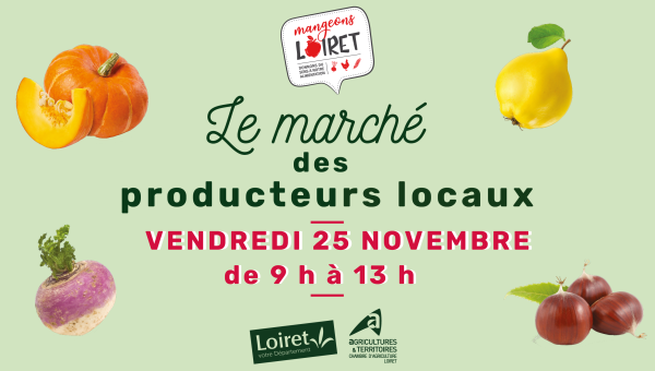 À Gien faites le plein de vitamines au marché des producteurs locaux - pub