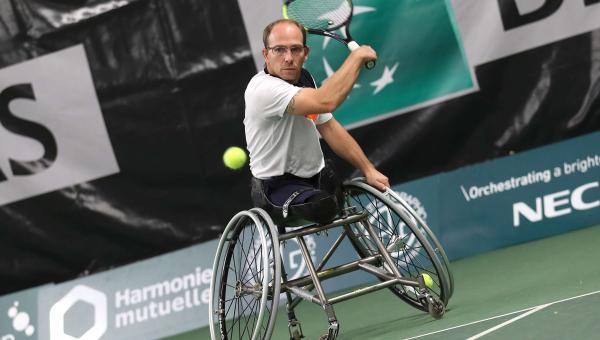 22e édition de l’Open paratennis du Loiret : toujours plus de champions ! Frédéric Cattaneo, champion français, vainqueur du dernier Open paratennis du Loiret