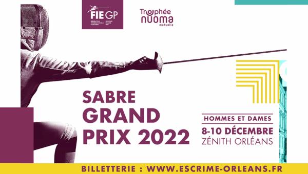 Tous pour un, un pour tous à Orléans au Grand prix de sabre 2022 - visuel