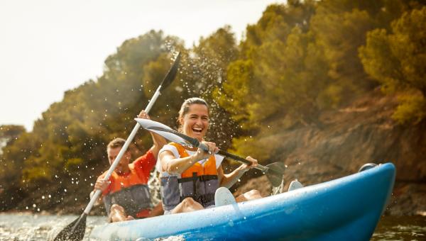 Loirétaine course kayak