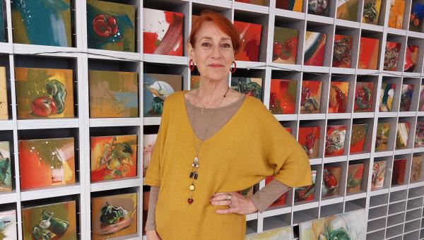 Pascale Louis, peintre à Beaugency