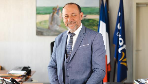 Marc Gaudet, président du Département