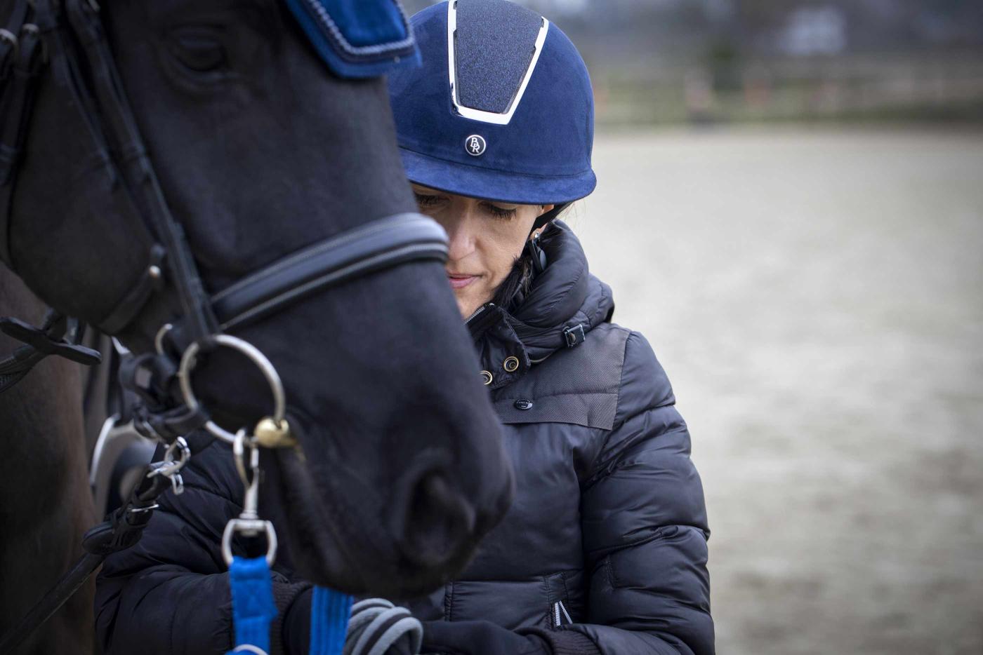 Photo portrait de Justine, 38 ans, cavalière