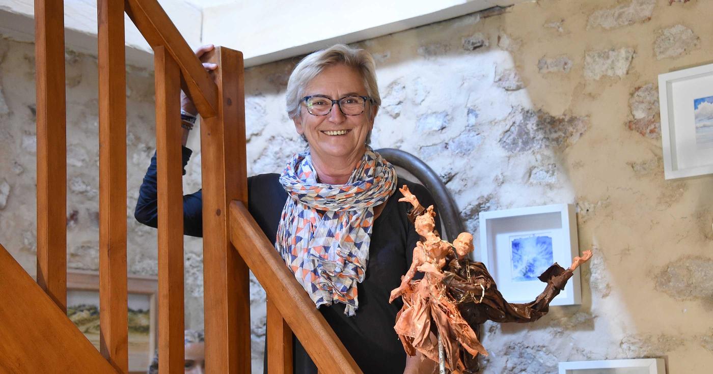 Portes ouvertes ateliers des artistes Jenny de Hoogue peintre et sculpteur