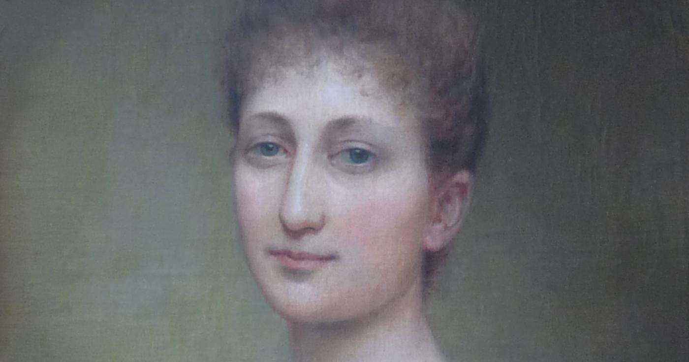 Portrait de Bérengère Durieu de Lacarelle - château de Sully