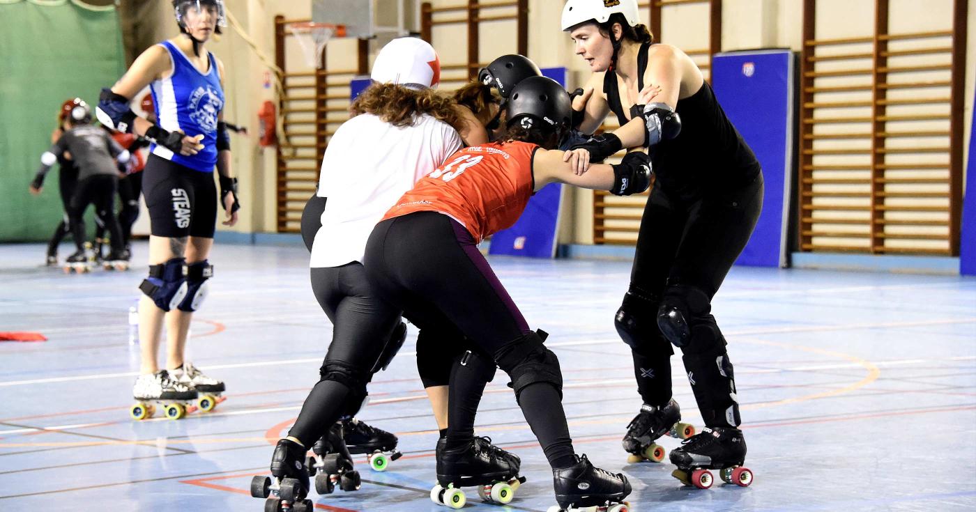 Les Simones 5 - roller derby - Orléans 