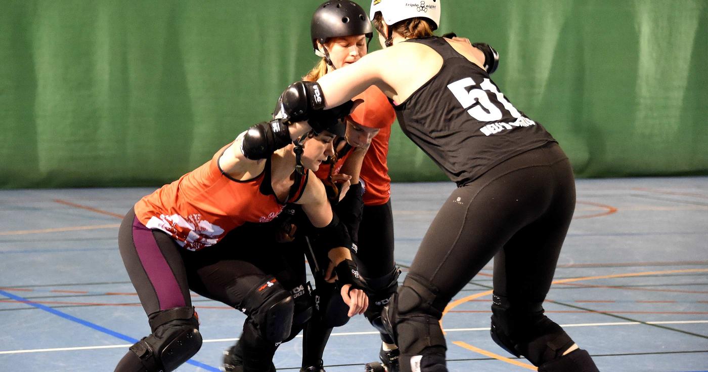 Les Simones 6 - roller derby - Orléans 