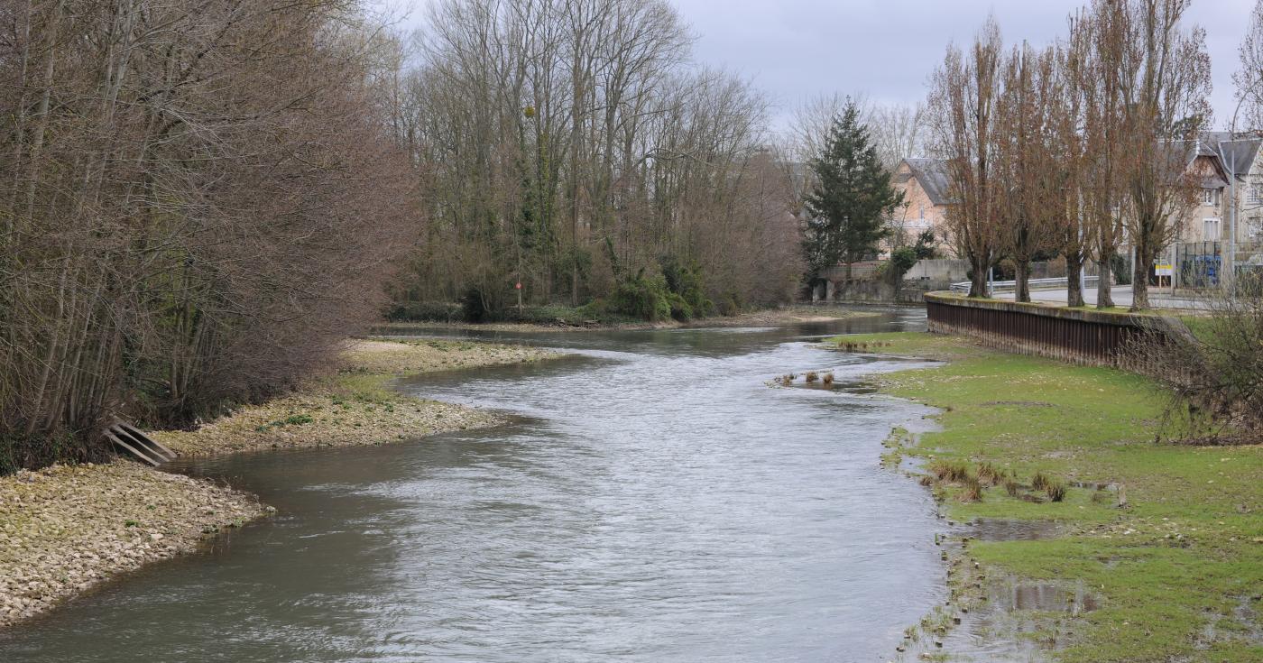 Rivière du Loing à Châlette