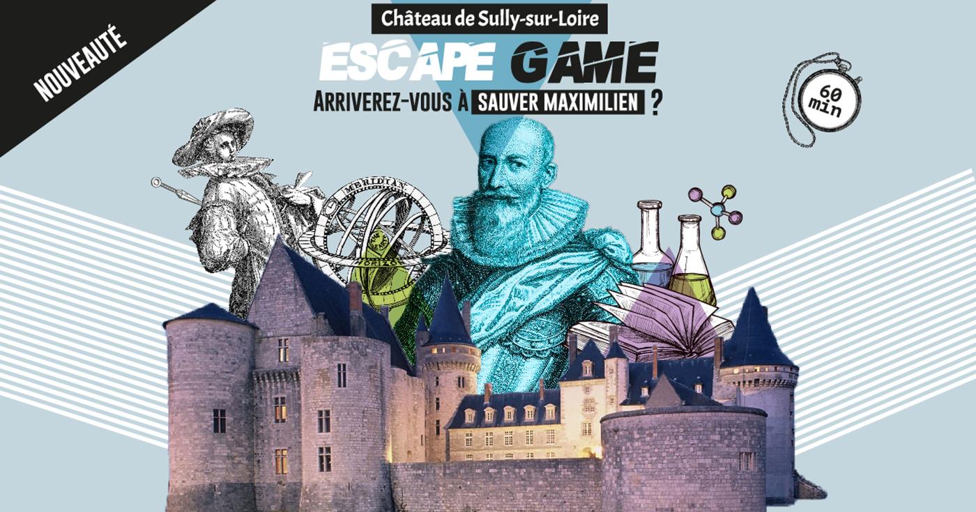 Visuel de l'espace game du château de Sully-sur-Loire