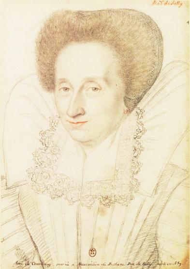 Rachel Cochefilet - Château de Sully - Gravure portrait