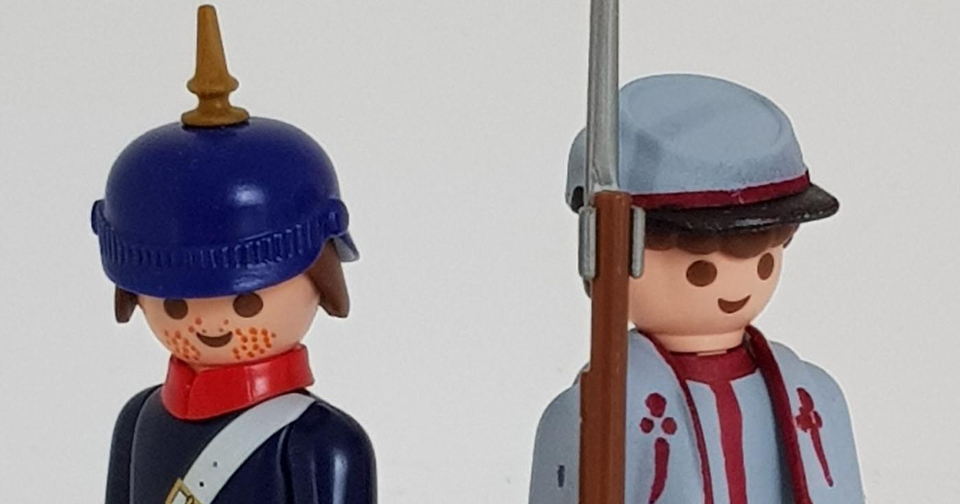 Exposition Playmobil : les soldats de la guerre de 1870