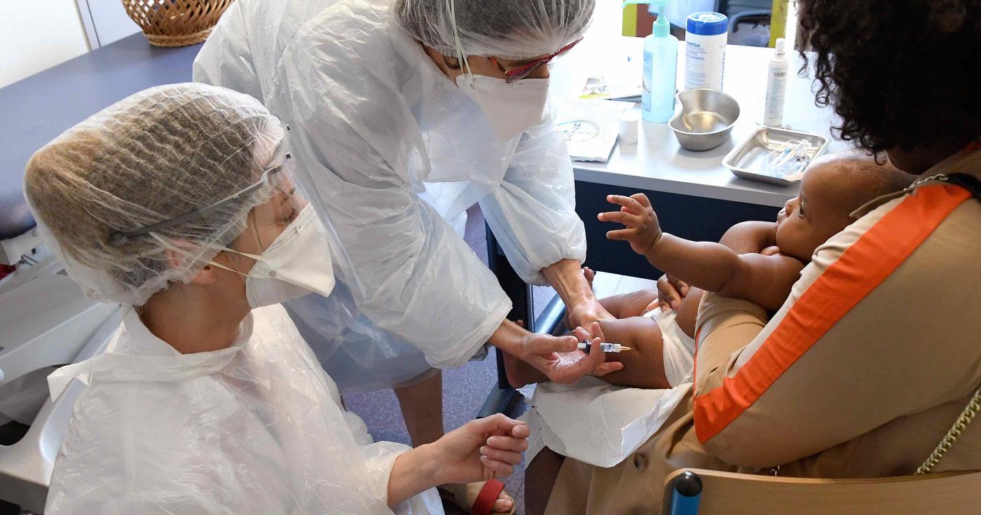 les MDD à vos côtés - consultations nourrissons pendant le confinement avec protections