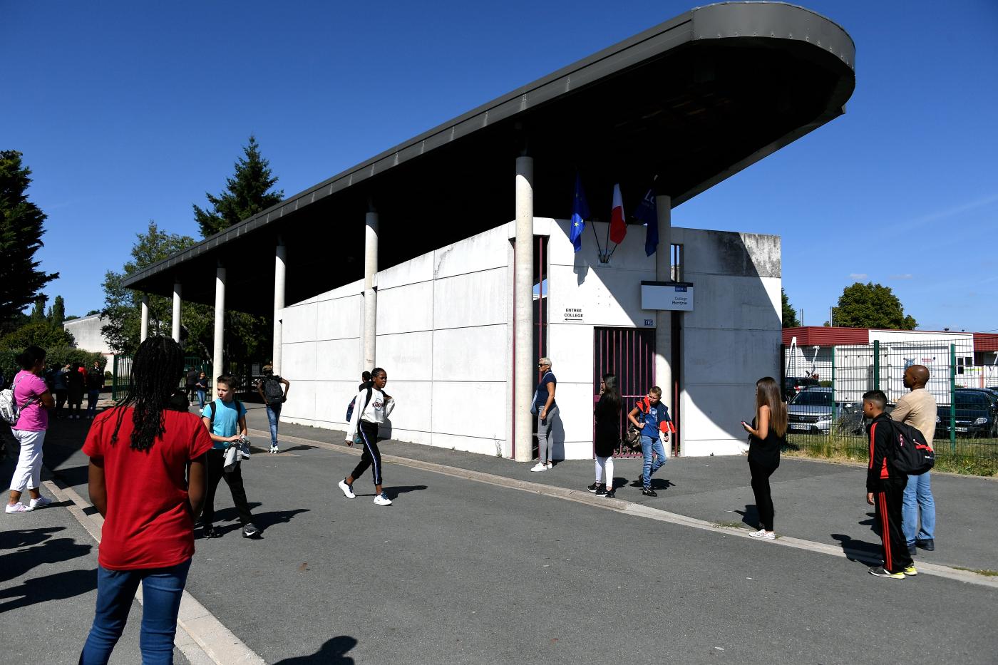 Rentrée collège Montjoie Saran septembre 2019