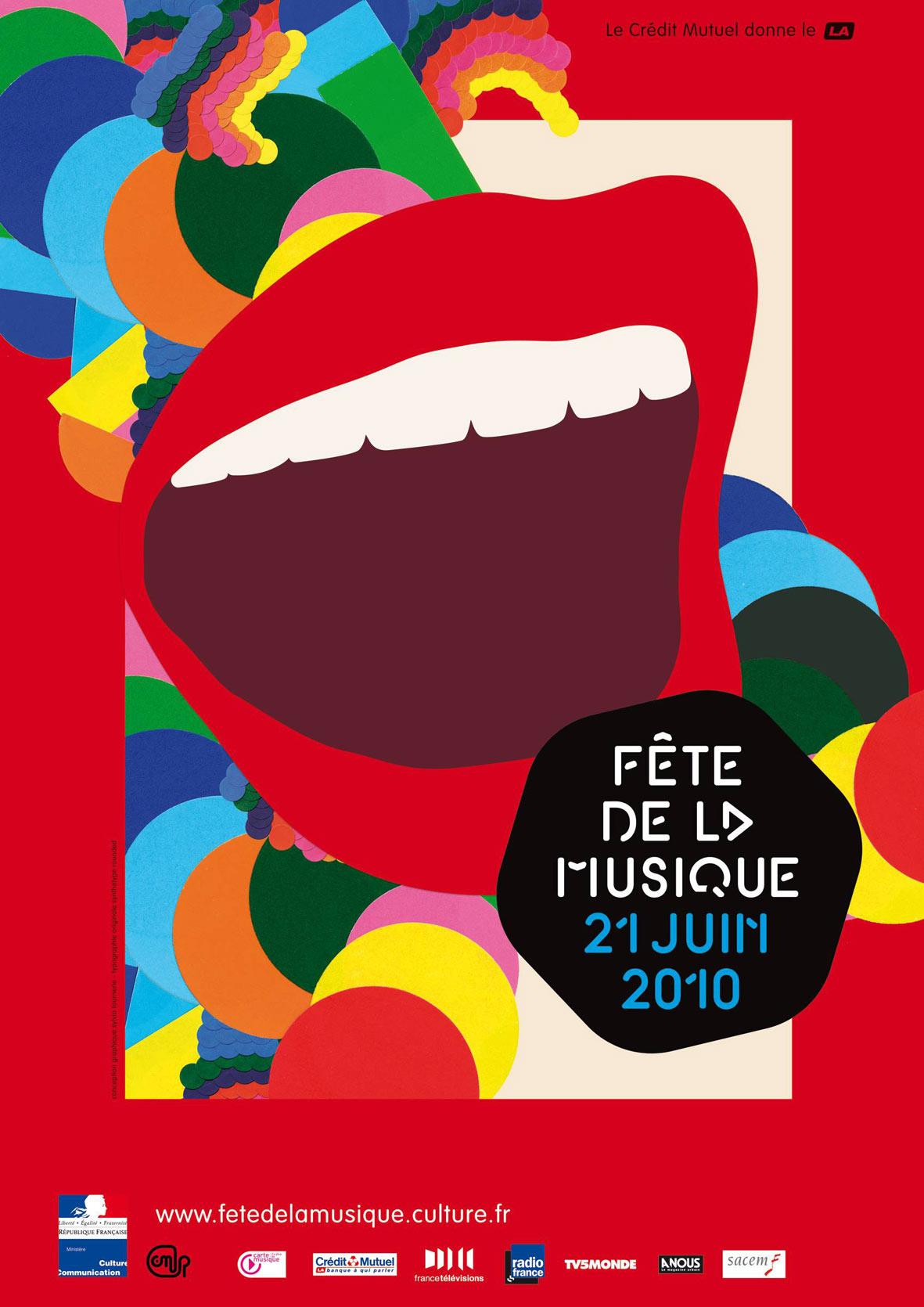 Fête de la musique 2020 - affiche fête de la musique Sylvia Tournerie- FDS