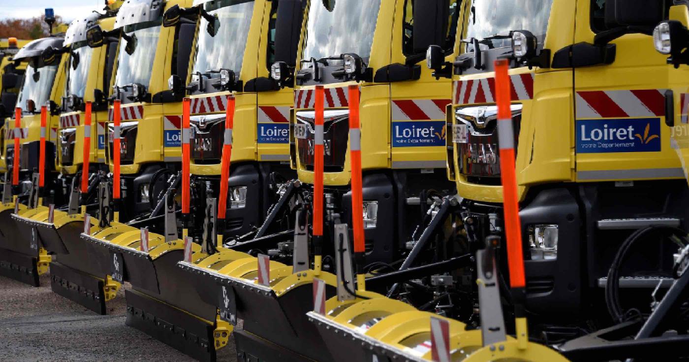 Le 10 février 2021, tombe la neige sur le Loiret ! chasse-neige