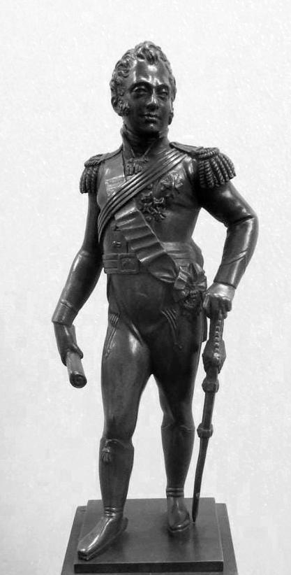 Il y a 200 ans était assassiné le duc de Berry ! statuette du duc du Berry