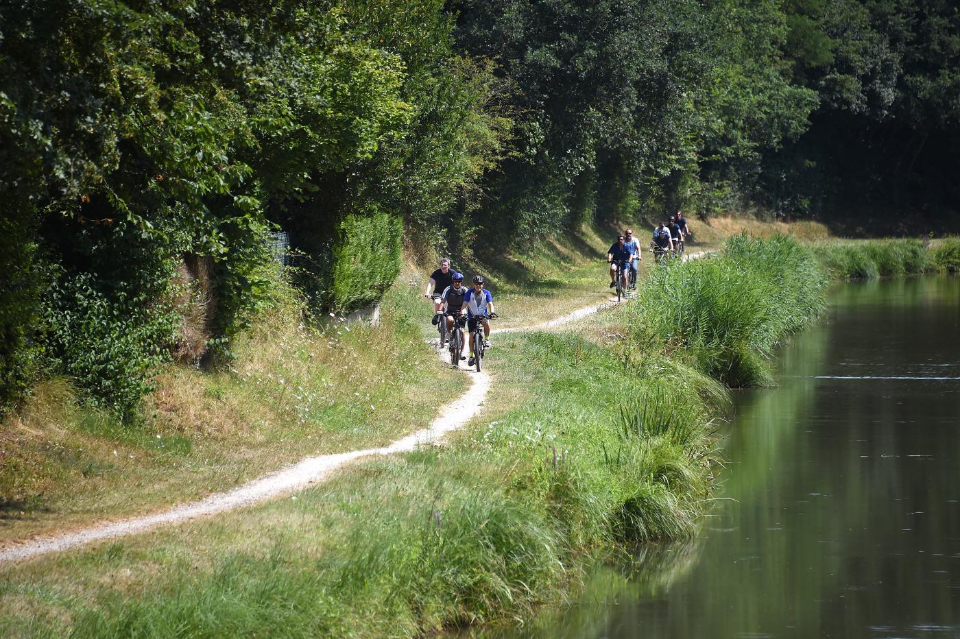 Canal d’Orléans  70 km de véloroutes pour profiter du printemps - canal
