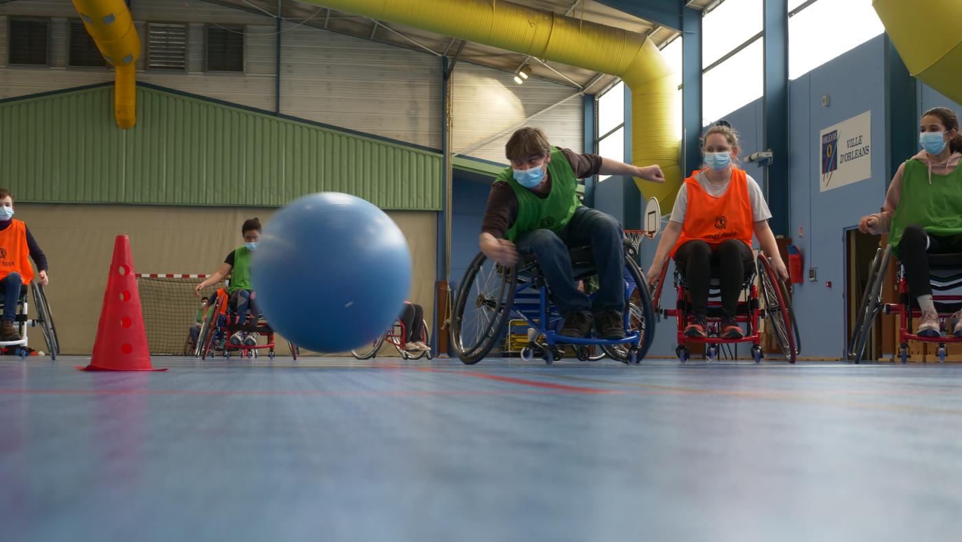 Le handisport loirétain poussé à la roue - tir