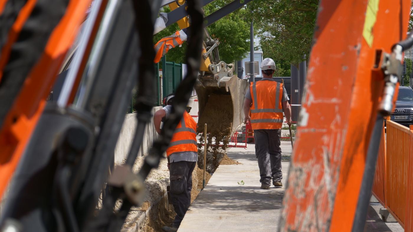 Les Archives départementales posent leur première pierre - travaux