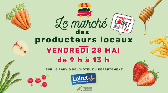 Le marché des producteurs loirétains est de retour - logo