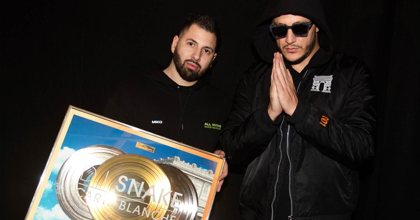 Miko et DJ Snake : histoire d’une amitié indéfectible - DJ Snake et Miko disque d'or