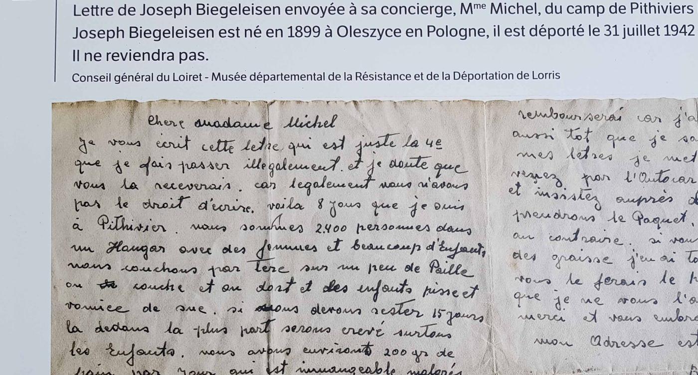 Le Cercil nous invite à regarder l’histoire et la mémoire des camps du Loiret - lettre concierge 