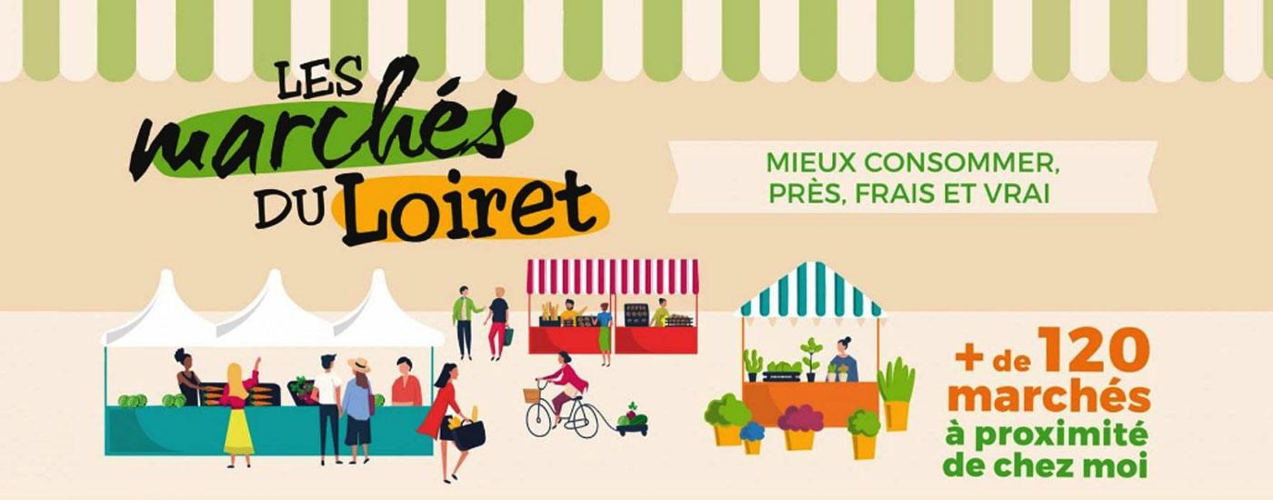 Image générique sur les marchés du Loiret