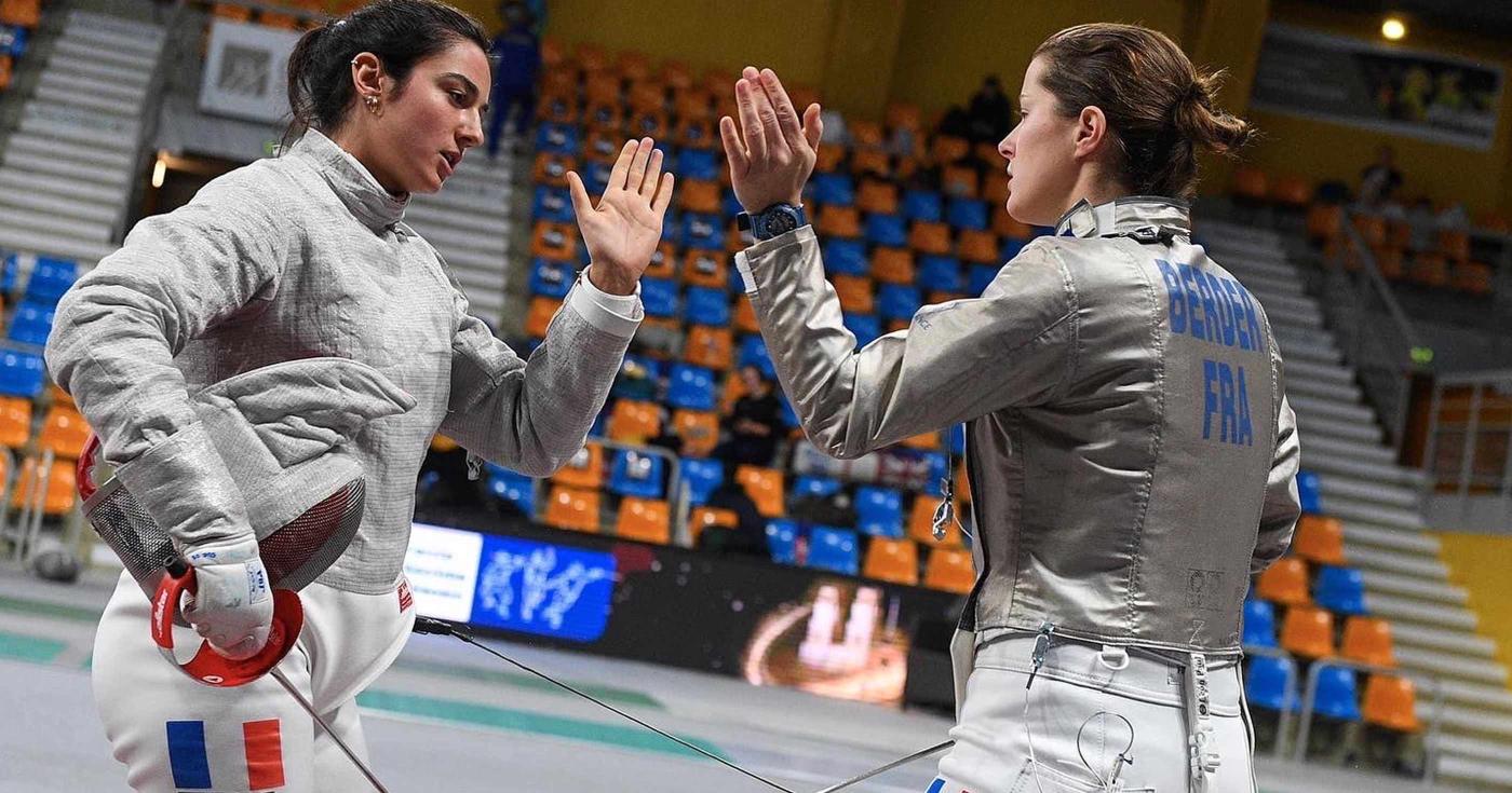 Faustine Clapier ou l’escrime contre-attaque - Faustine et Berder