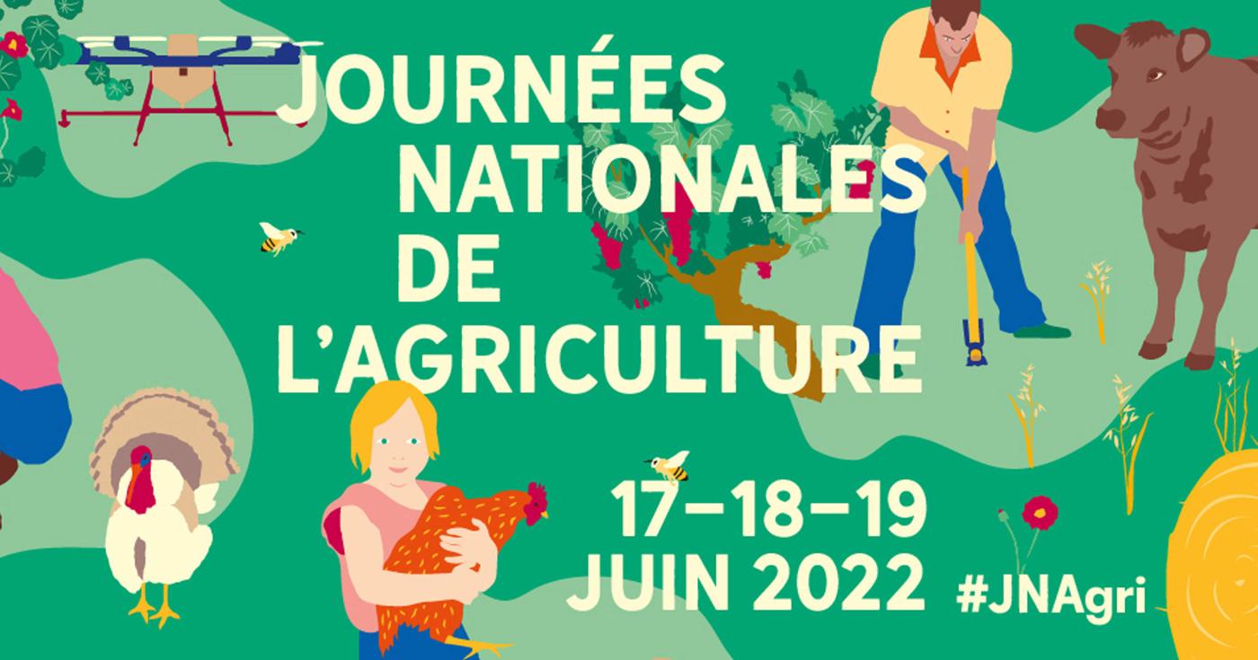 Visuel des Journées nationales de l'Agriculture 2022