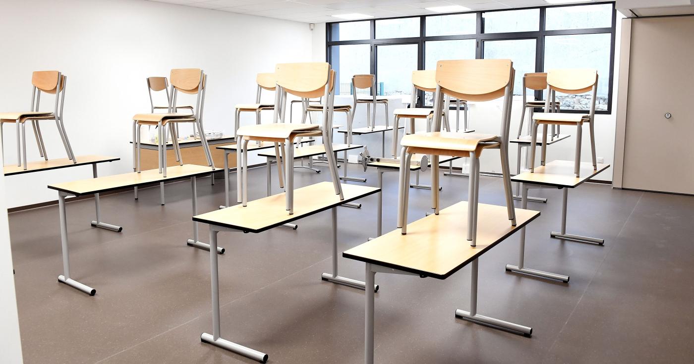 Travaux dans le collège Jean-Joudiou de Châteauneuf-sur-Loire