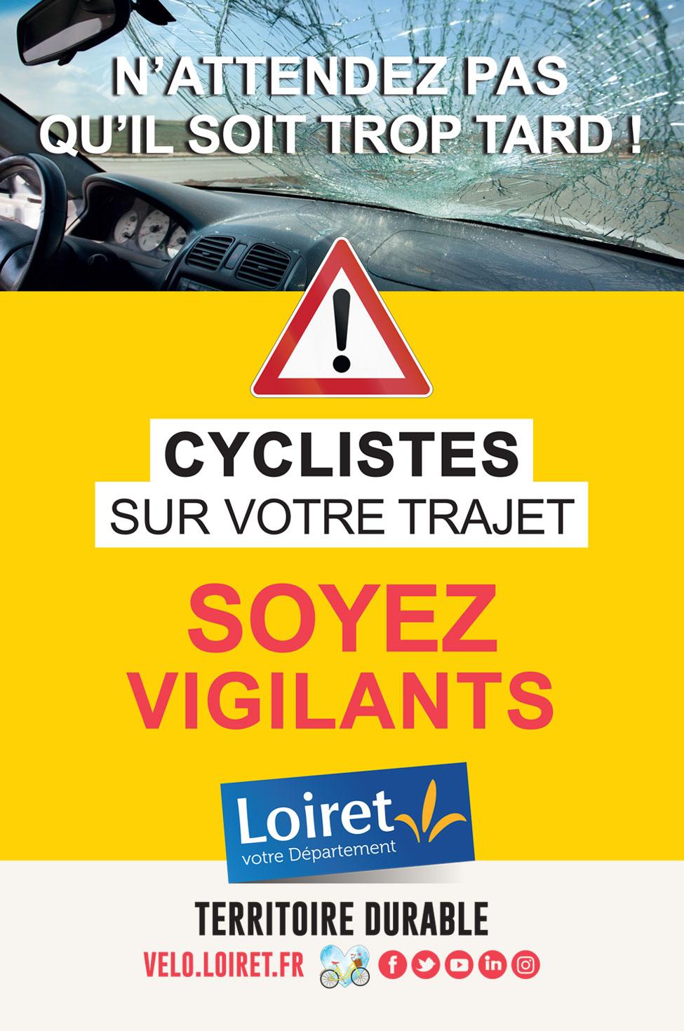 À vélo… la sécurité avant tout ! À destination des automobilistes