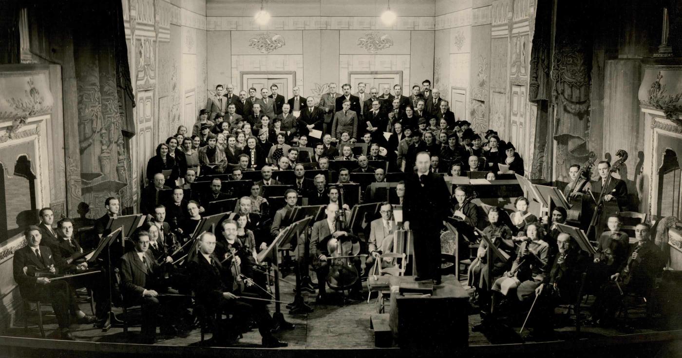 Beau livre : 100 ans de mémoire de l’Orchestre symphonique d’Orléans en 128 pages !  orchestre vieux