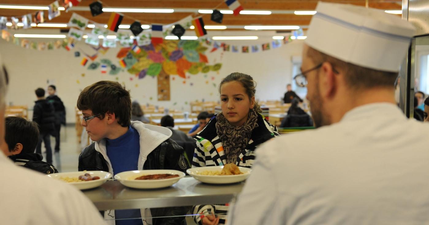 Restaurant scolaire du collège Jacques-Prévert à Saint-Jean-le-Blanc