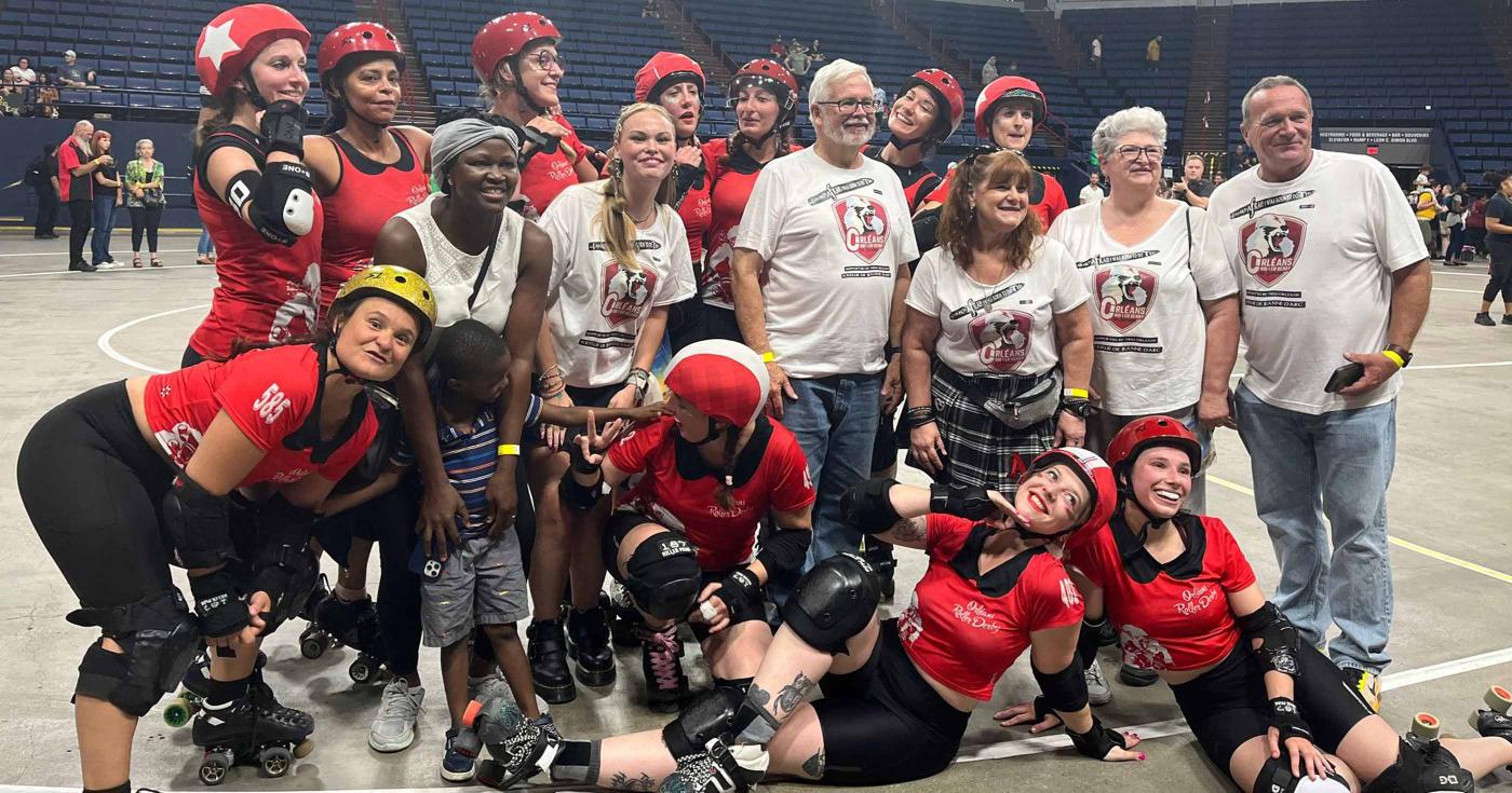 Roller Derby : Les Simones d’Orléans victorieuses à la Nouvelle-Orléans - l'équipe