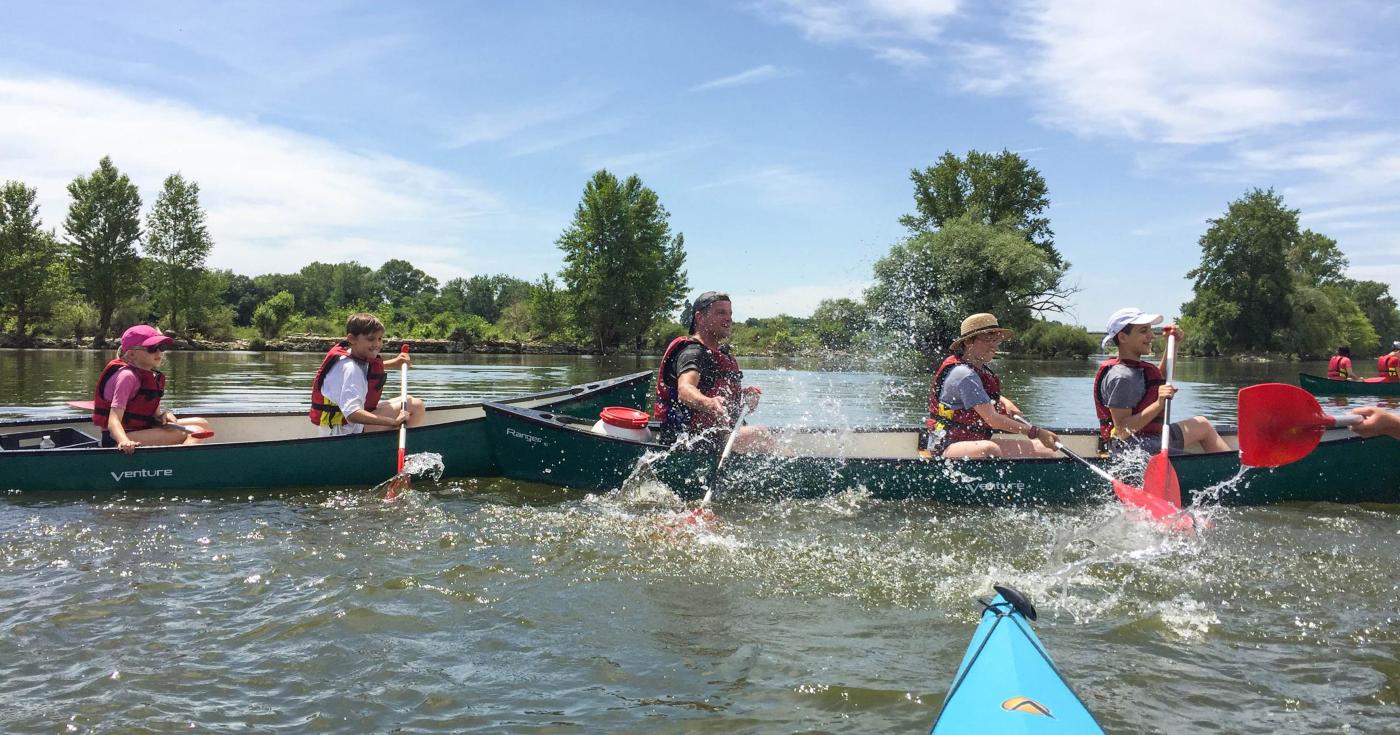 En canoë sur les cours d'eau loirétains