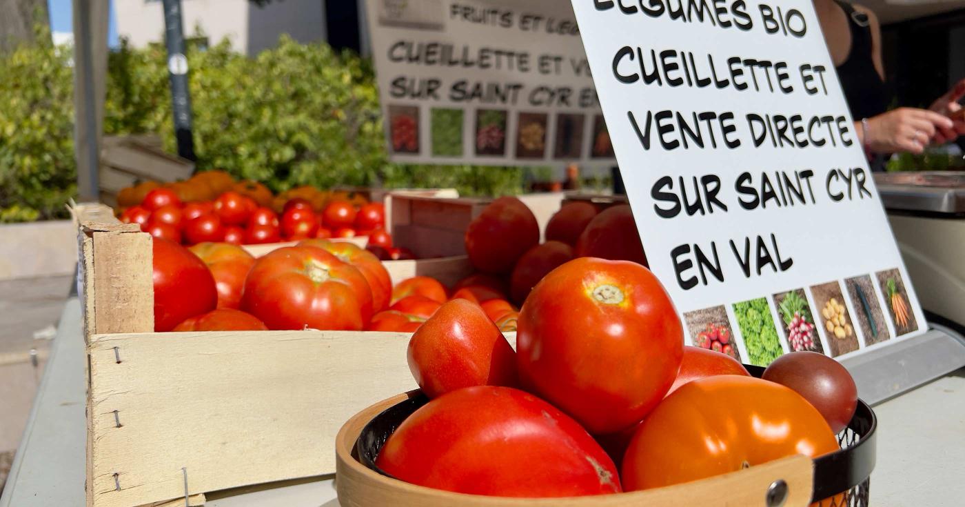 Au Festival de Loire, faites votre marché chez les producteurs locaux ! Tomates