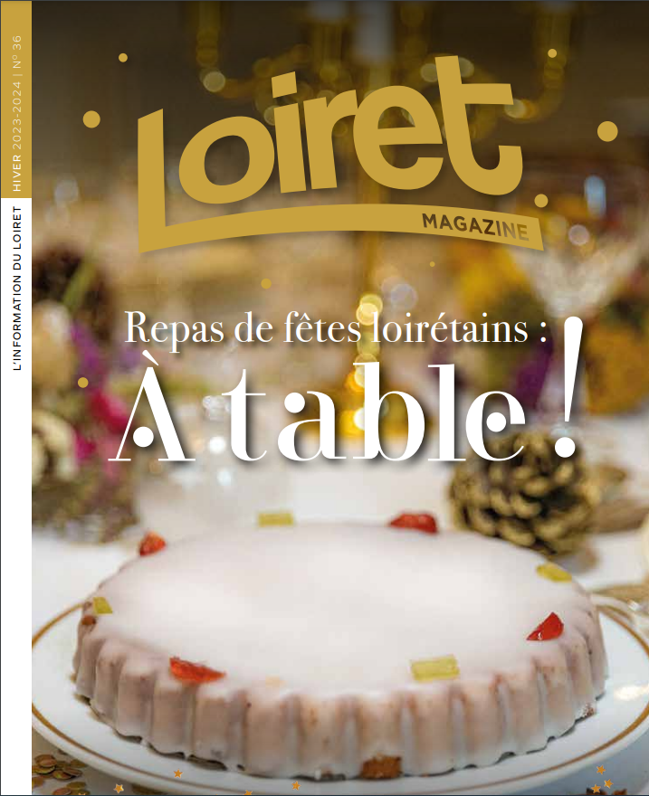 Couverture du magazine représentant un Pithiviers 