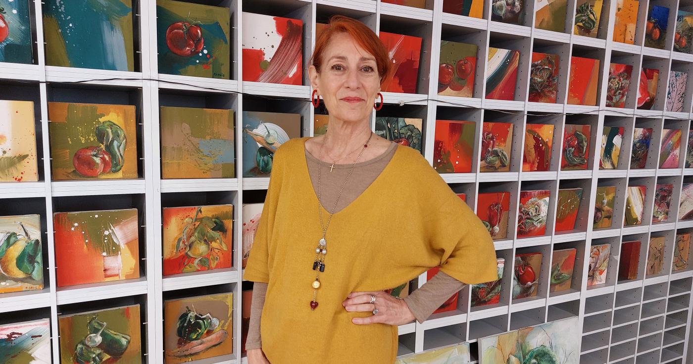 Pascale Louis, peintre à Beaugency