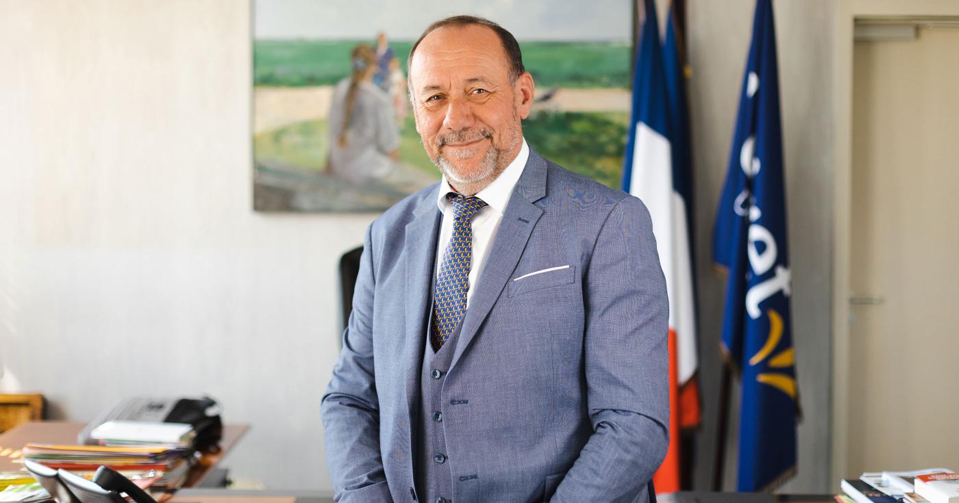 Marc Gaudet, président du Département